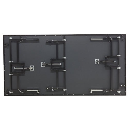 AmTab Adjustable Height Stage Set - Hardboard Top - 8'W x 16'L x 1.5-2'H (96"W x 192"L x Adjustable 16" to 24"H) (AmTab AMT-STAS081624H) - SchoolOutlet