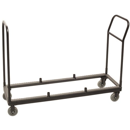 AmTab Heavy-Duty Stage Ramp Guard Rail Cart (AmTab AMT-STRGRC) - SchoolOutlet