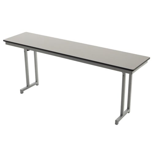 AmTab Training Table - Plywood Core - Rectangle - 18"W x 84"L (AmTab AMT-TT187DP) - SchoolOutlet