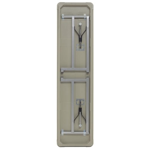 AmTab Dynalite Featherweight Heavy-Duty ABS Plastic Training Table - Rectangle - 24"W x 72"L x 29"H (AmTab AMT-TT246DL) - SchoolOutlet