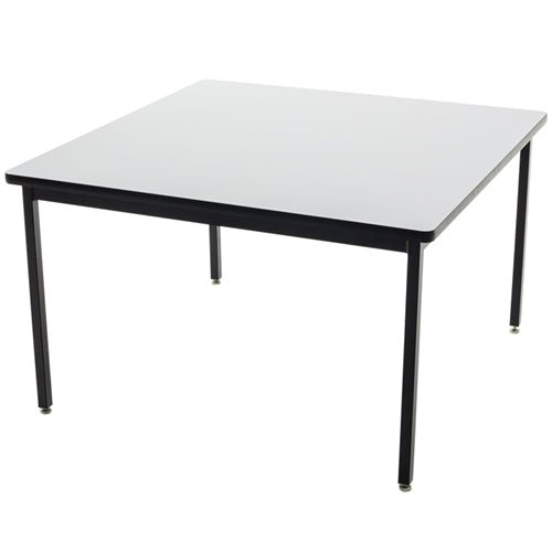 AmTab Whiteboard Table Markerboard Table Dry Erase Table - Utility - All Welded - Square - 60"W x 60"L (AmTab AMT-WAWSQ60D) - SchoolOutlet
