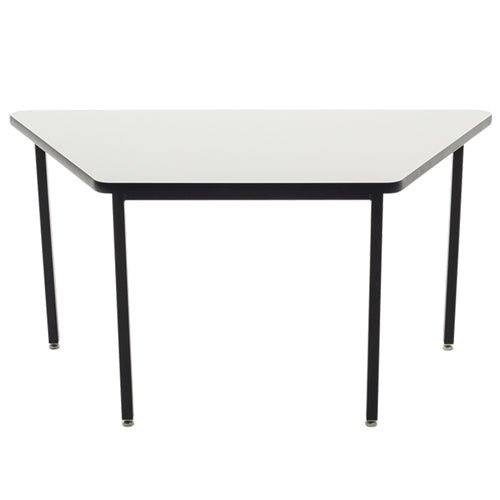 AmTab Whiteboard Table Markerboard Table Dry Erase Table - Utility - All Welded - TrapE-Zoid - 30"W x 60"L (AmTab AMT-WAWT305D) - SchoolOutlet