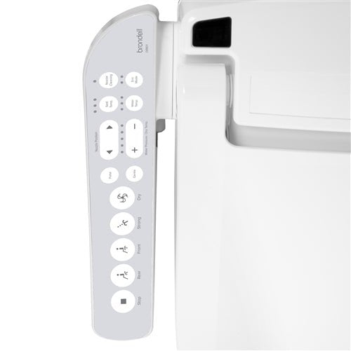 Swash Select Sidearm Bidet Seat with Warm Air Dryer and Deodorizer - White, Bidet Model DR801 - SchoolOutlet