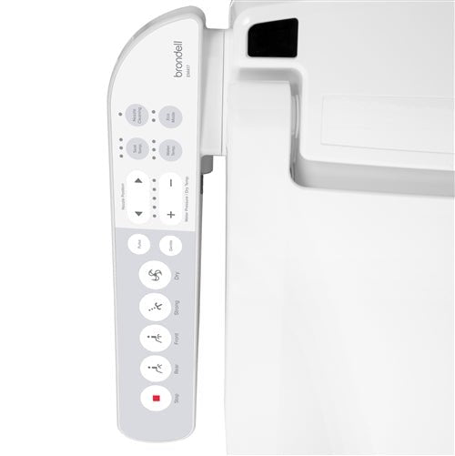 Swash Select EM417 Sidearm Bidet Seat with Warm Air Dryer - White - SchoolOutlet