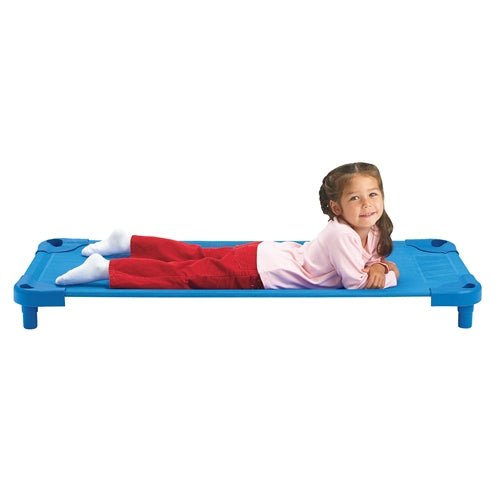 Children's Factory Value Line Standard Cots - 4 Pack - Assembled 52 22 5 in (CHI-AFB5751) - SchoolOutlet