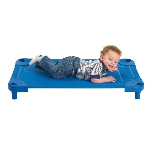 Children's Factory Value Line Toddler Single Cot - Assembled 39.75 20.75 5 in (CHI-AFB5754) - SchoolOutlet