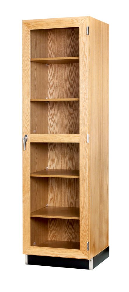 Diversified Woodcrafts Wall Storage Cabinet w/ Glass Doors - 24" W X 22" D (Diversified Woodcrafts DIV-315-2422K) - SchoolOutlet