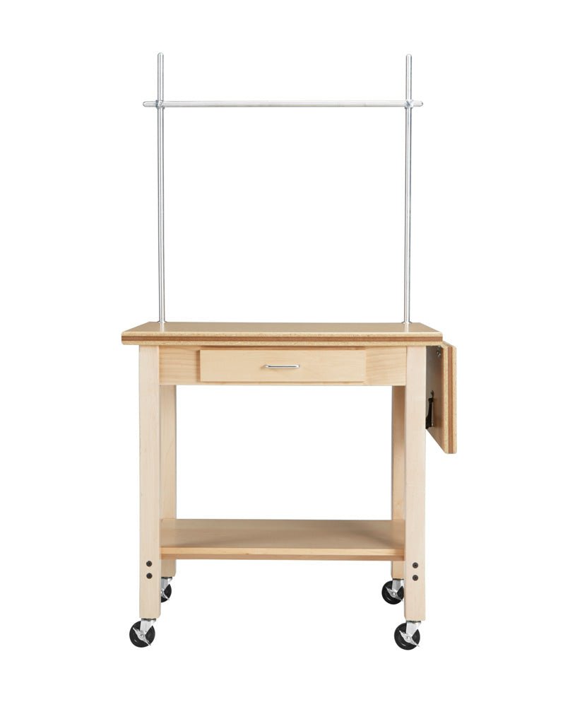 Diversified Woodcrafts Multi-Purpose Mobile Cart - 36"W x 24"D (Diversified Woodcrafts DIV-3DP-3624M) - SchoolOutlet