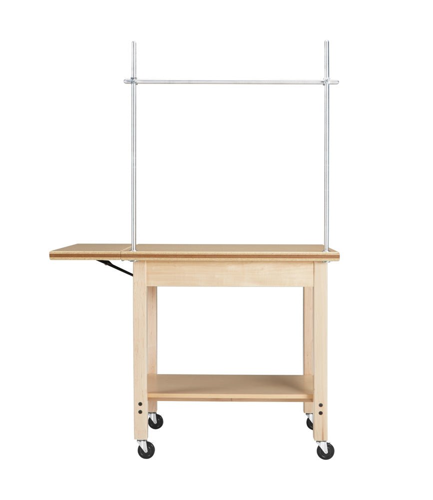 Diversified Woodcrafts Multi-Purpose Mobile Cart - 36"W x 24"D (Diversified Woodcrafts DIV-3DP-3624M) - SchoolOutlet