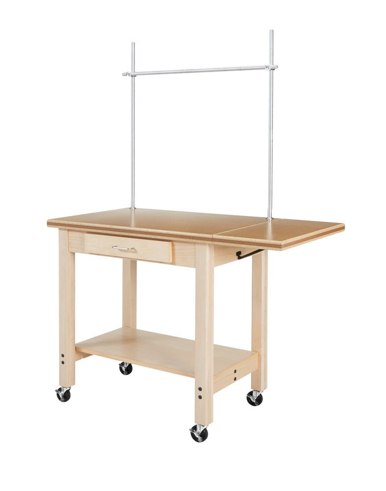 Diversified Woodcrafts Multi-Purpose Mobile Cart - 36"W x 24"D (Diversified Woodcrafts DIV-3DP-3624M) - SchoolOutlet