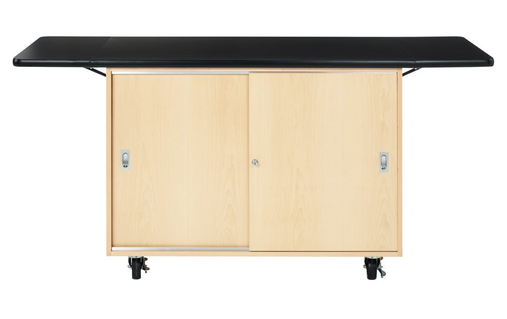 Diversified Woodcrafts Classic Mobile Demonstration Table - 48" W x 24" D (Diversified Woodcraft DIV-4121MF) - SchoolOutlet