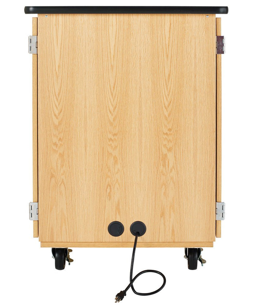 Diversified Woodcrafts Mobile Micro Charging Station (Diversified Woodcrafts DIV-4741K) - SchoolOutlet