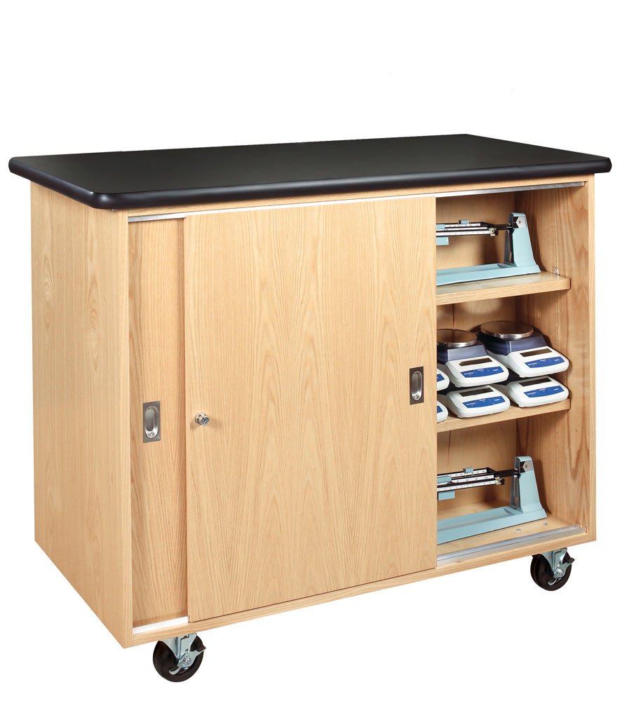 Diversified Woodcrafts Mobile Balance Storage Cabinet - 48" W x 24" D (Diversified Woodcrafts DIV-5201K) - SchoolOutlet