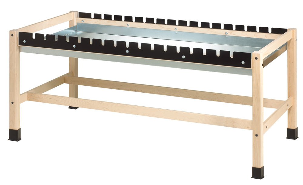 Diversified Woodcrafts Side Clamp Glue Bench with Drip Pan - 72"W x 36"D (Diversified Woodcrafts DIV-GCT-DP) - SchoolOutlet