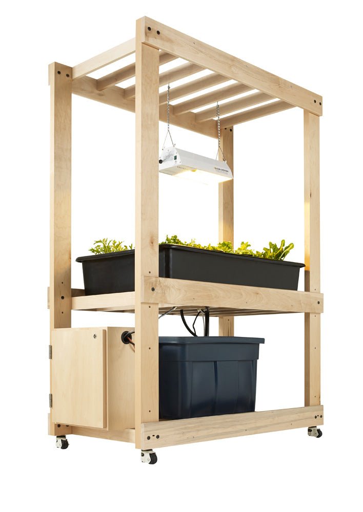 Diversified Woodcrafts Hydroponics Center - 52"W x 28"D (Diversified Woodcrafts DIV-HGC-52) - SchoolOutlet