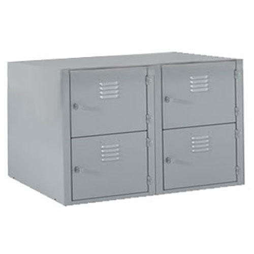 Diversified Woodcrafts 4 Horizontal Metal Locker Base - 36"W x 21"D (Diversified Woodcrafts DIV-LB-B4) - SchoolOutlet