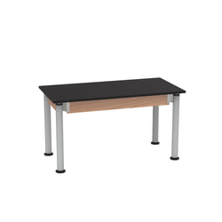 Diversified Woodcrafts Adjustable-Height Table - 48" W x 24" D