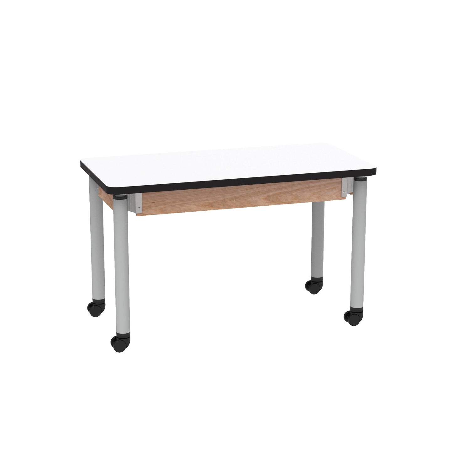 Diversified Woodcrafts Adjustable-Height Table - 48" W x 24" D - SchoolOutlet