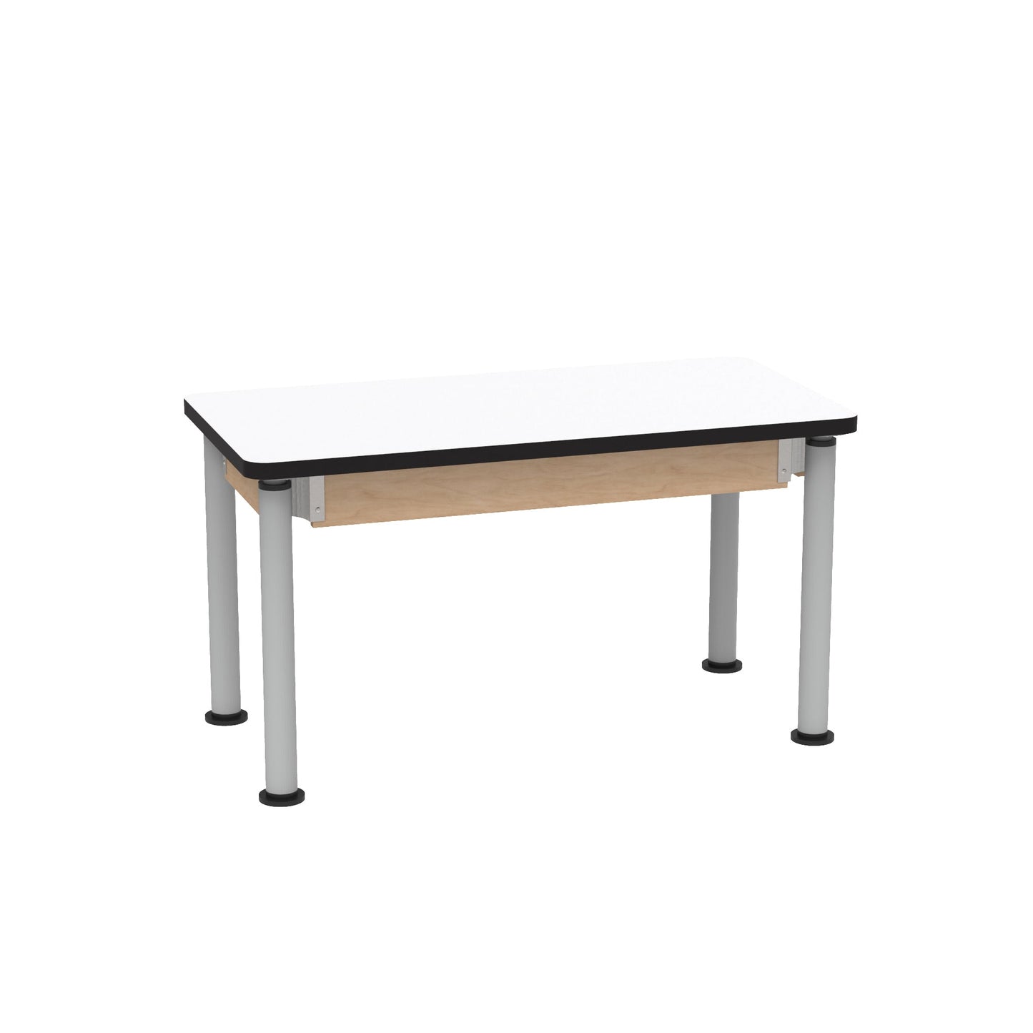 Diversified Woodcrafts Adjustable-Height Table - 48" W x 24" D - SchoolOutlet