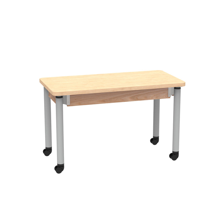 Diversified Woodcrafts Adjustable-Height Table - 48" W x 24" D - SchoolOutlet