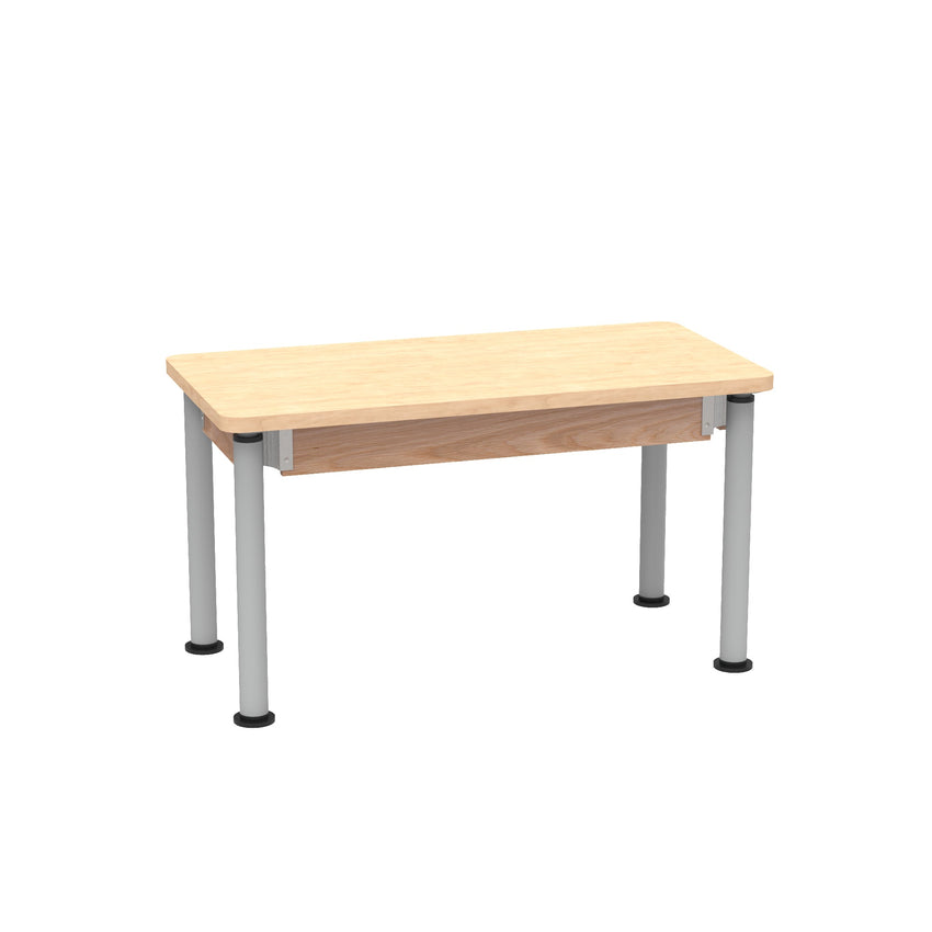 Diversified Woodcrafts Adjustable-Height Table - 48" W x 24" D - SchoolOutlet