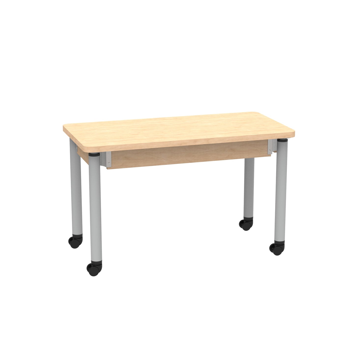 Diversified Woodcrafts Adjustable-Height Table - 48" W x 24" D - SchoolOutlet