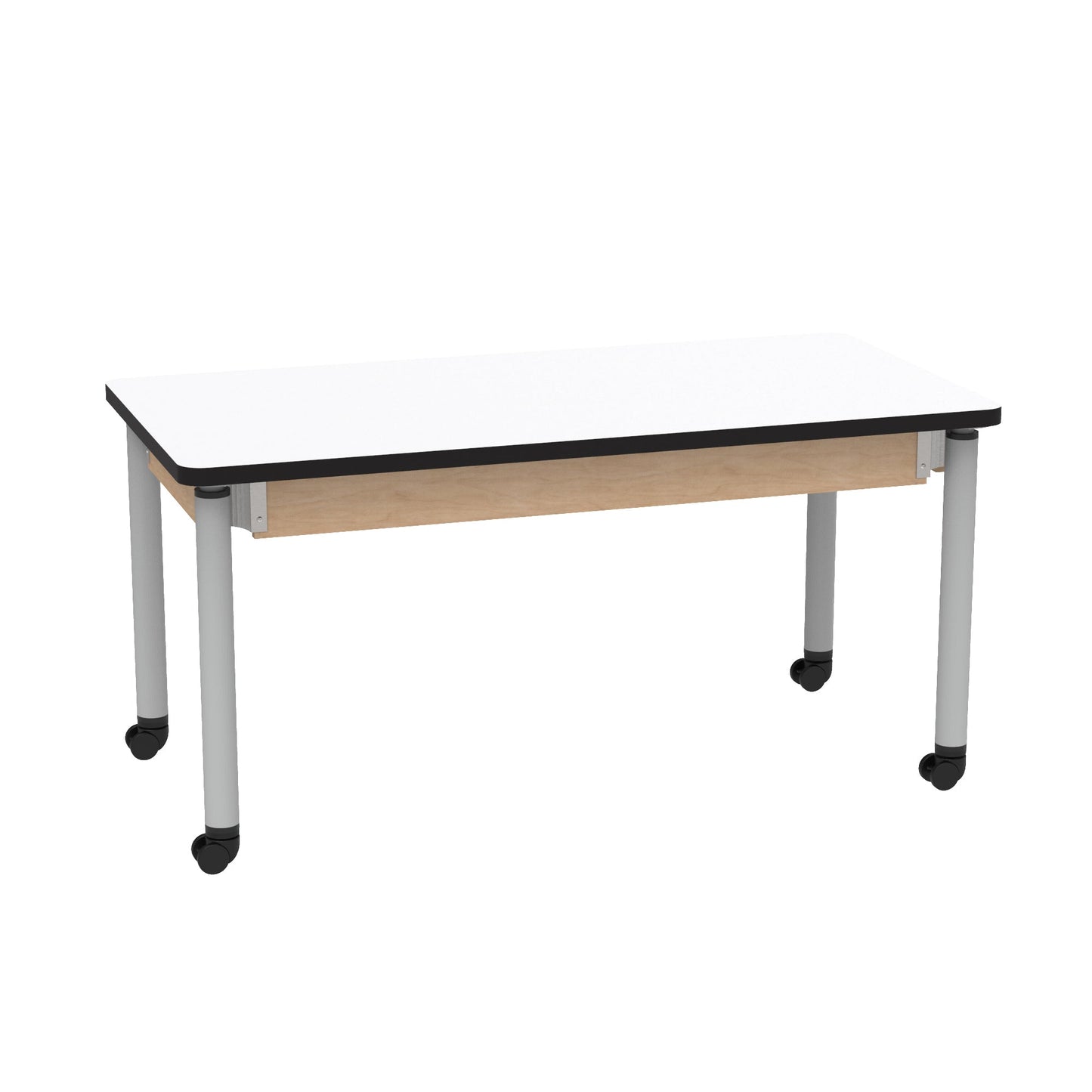 Diversified Woodcrafts Adjustable-Height Table - 60" W x 30" D - SchoolOutlet