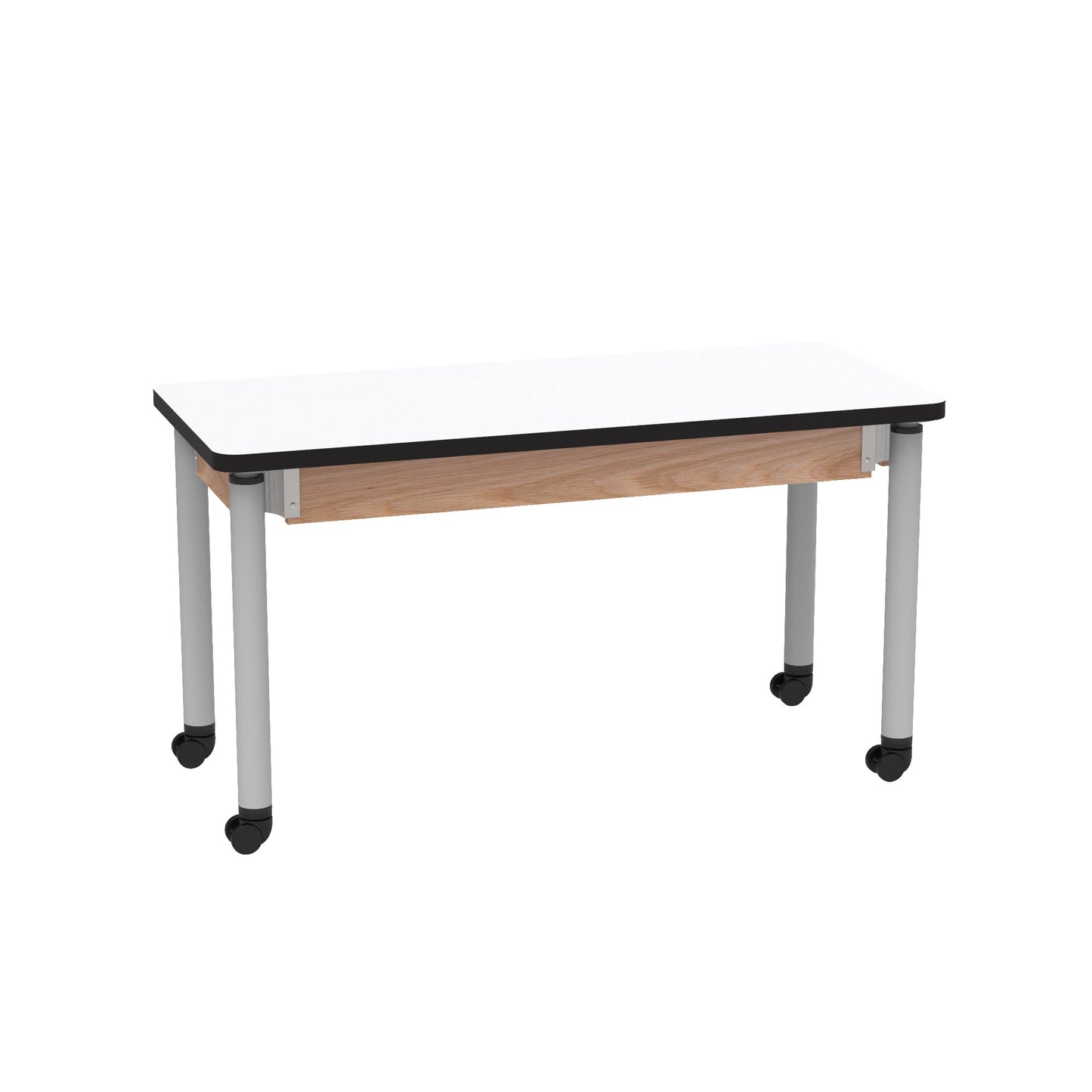 Diversified Woodcrafts Adjustable-Height Table - 54" W x 24" D - SchoolOutlet