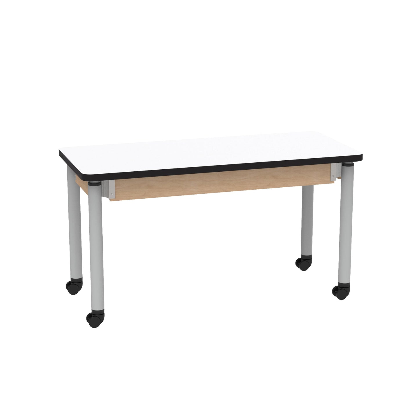 Diversified Woodcrafts Adjustable-Height Table - 54" W x 24" D - SchoolOutlet