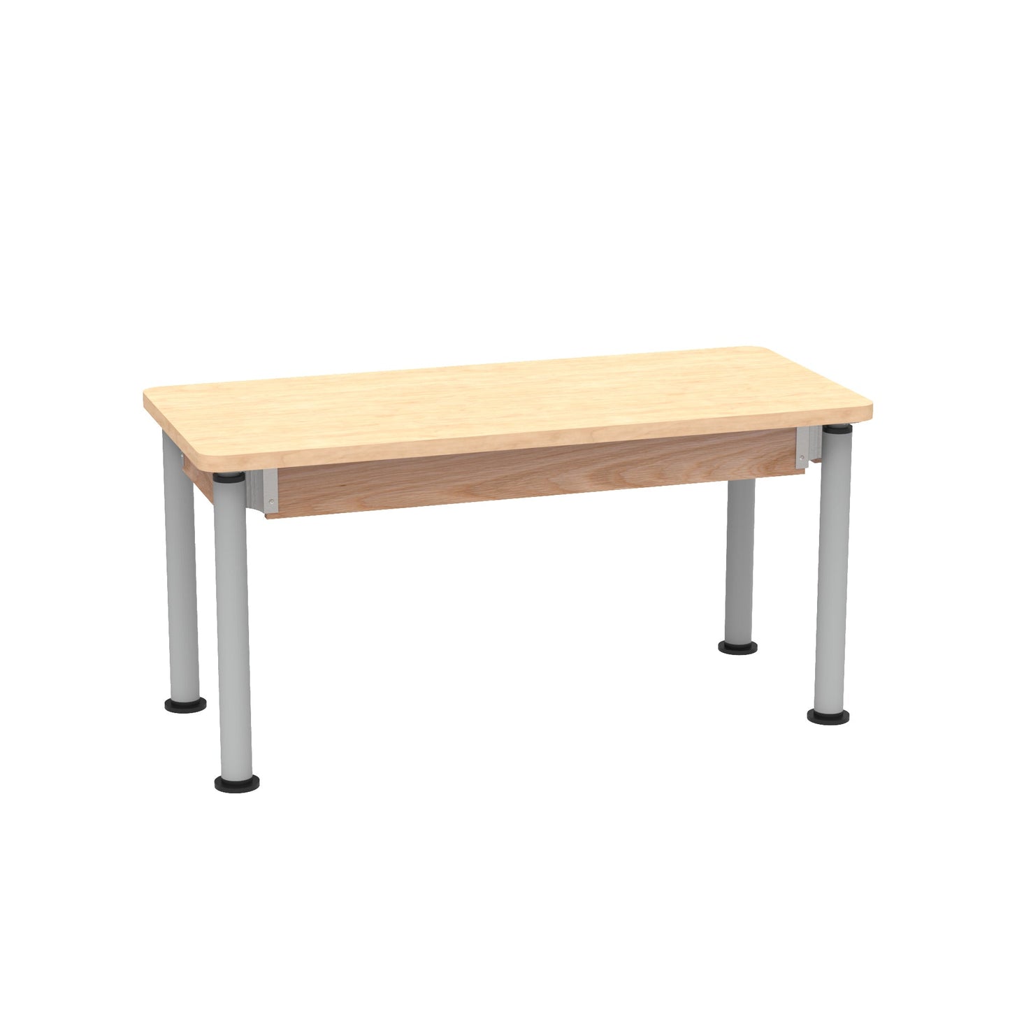 Diversified Woodcrafts Adjustable-Height Table - 54" W x 24" D - SchoolOutlet