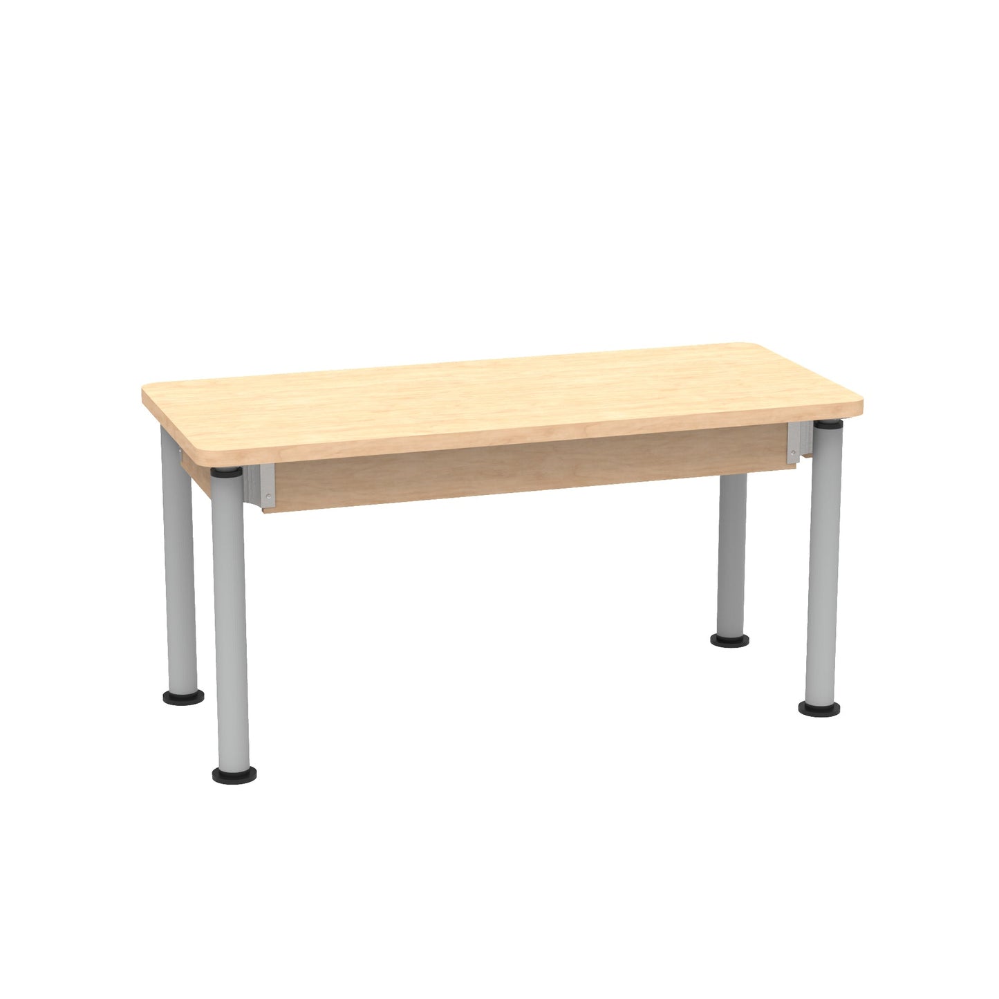 Diversified Woodcrafts Adjustable-Height Table - 54" W x 24" D - SchoolOutlet