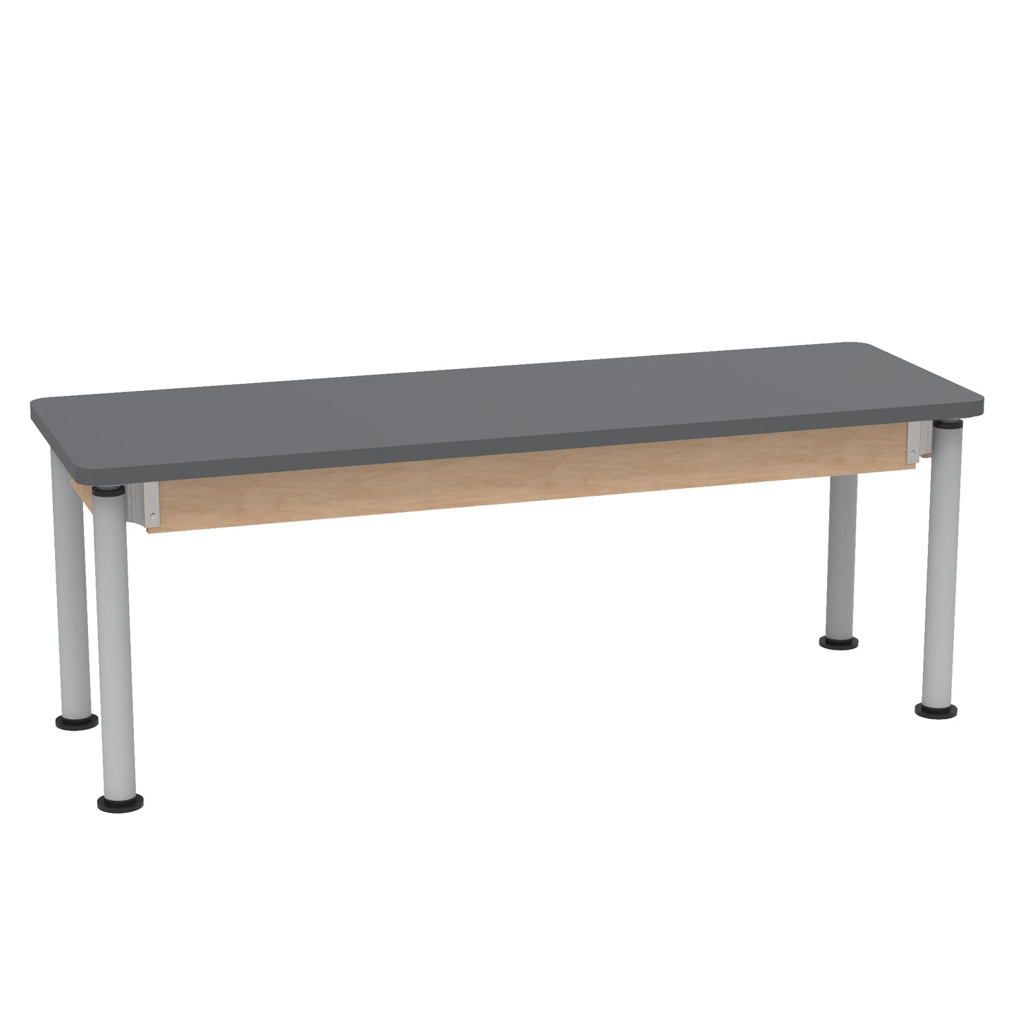 Diversified Woodcrafts Adjustable-Height Table - 72" W x 24" D - SchoolOutlet