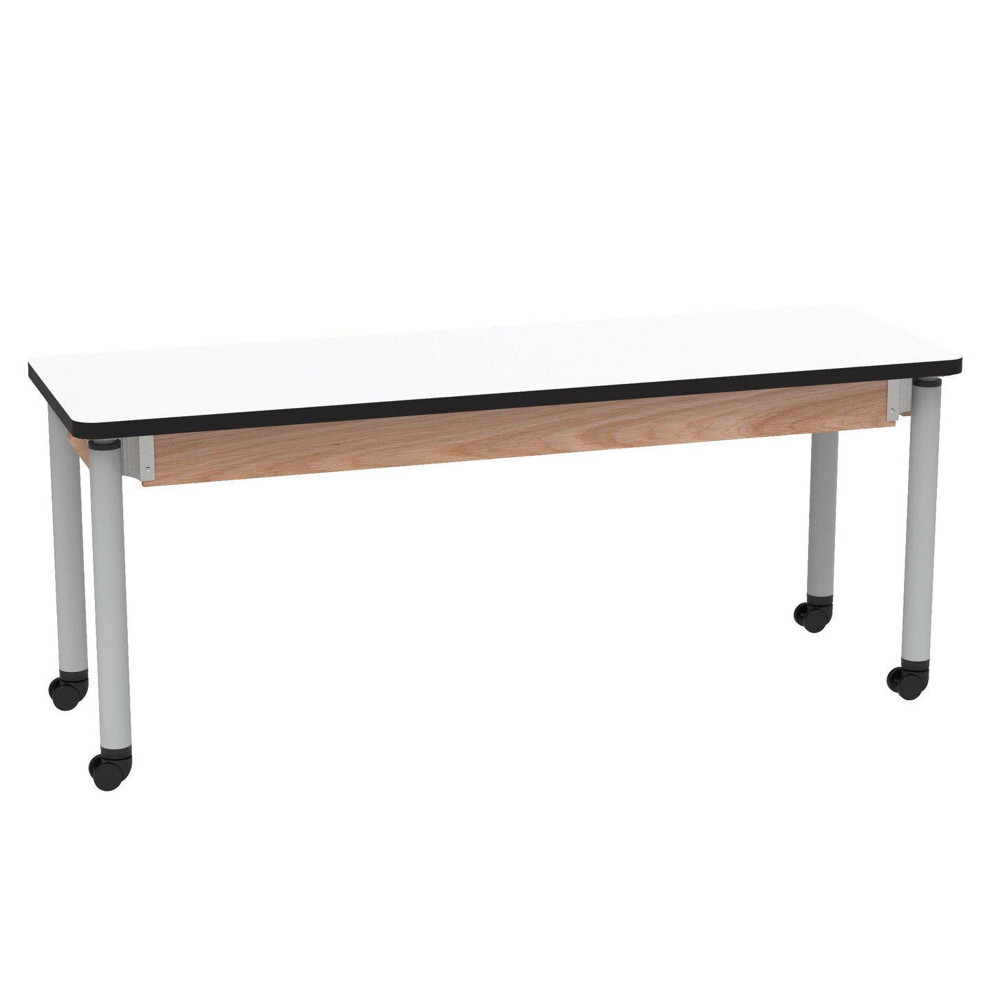 Diversified Woodcrafts Adjustable-Height Table - 72" W x 24" D - SchoolOutlet