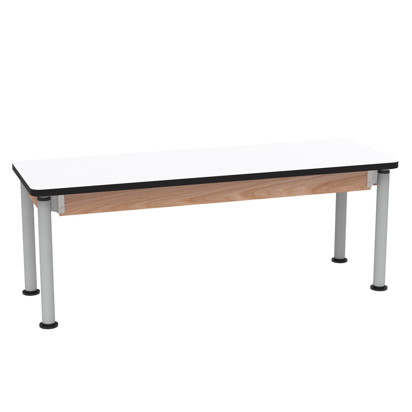 Diversified Woodcrafts Adjustable-Height Table - 72" W x 24" D - SchoolOutlet