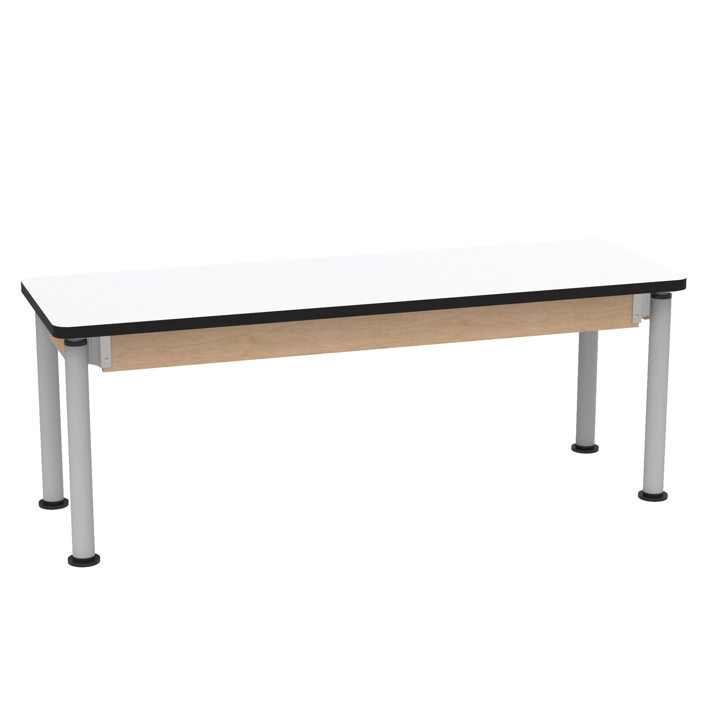 Diversified Woodcrafts Adjustable-Height Table - 72" W x 24" D - SchoolOutlet