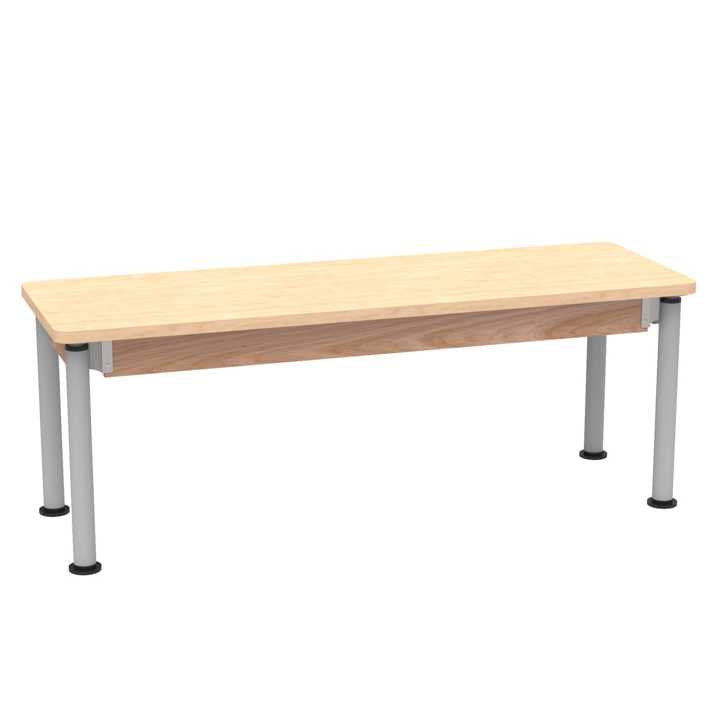 Diversified Woodcrafts Adjustable-Height Table - 72" W x 24" D - SchoolOutlet