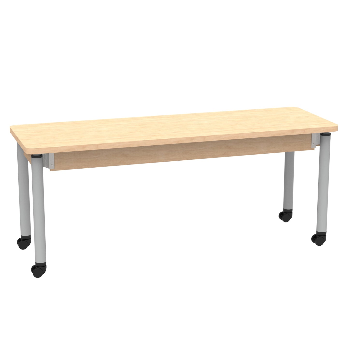 Diversified Woodcrafts Adjustable-Height Table - 72" W x 24" D - SchoolOutlet