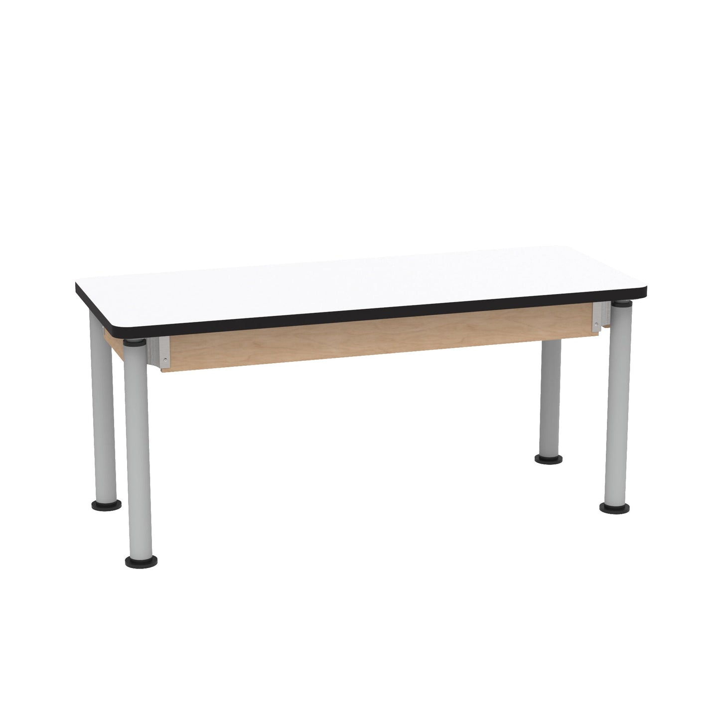 Diversified Woodcrafts Adjustable-Height Table - 60" W x 24" D - SchoolOutlet