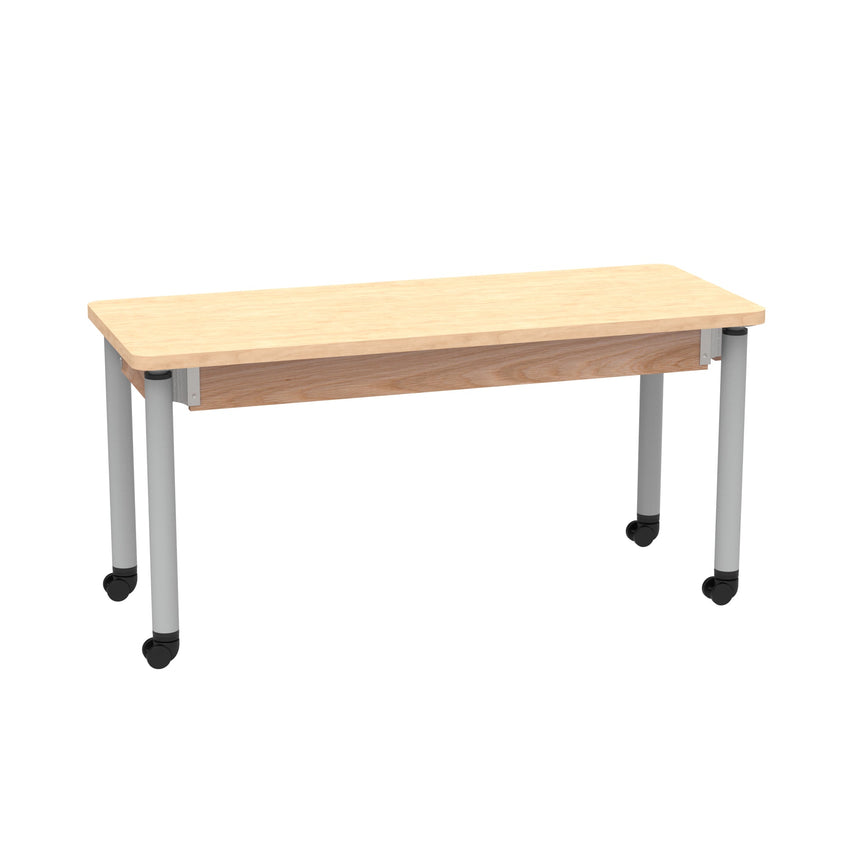 Diversified Woodcrafts Adjustable-Height Table - 60" W x 24" D - SchoolOutlet