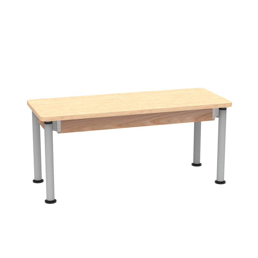 Diversified Woodcrafts Adjustable-Height Table - 60" W x 24" D - SchoolOutlet