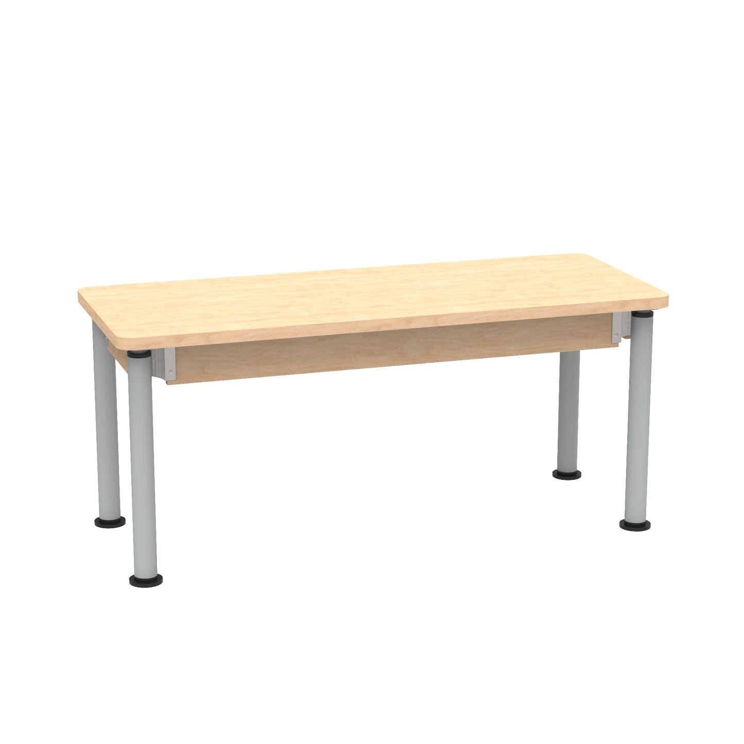 Diversified Woodcrafts Adjustable-Height Table - 60" W x 24" D - SchoolOutlet