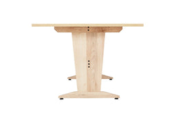 Diversified Woodcrafts Extra Large Pedestal Table - 72"W x 48"D x 36"H (Diversified Woodcrafts DIV-PT-7248PNB)