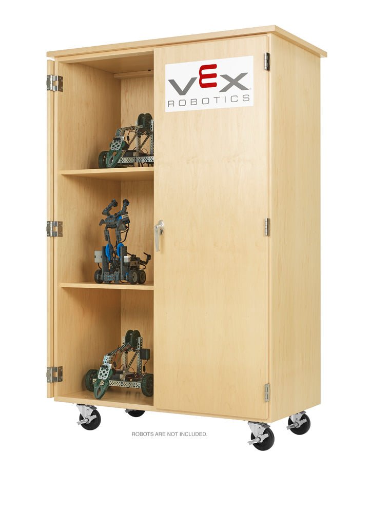 Diversified Woodcrafts VEX Robotics Mobile Storage Cabinet - 44"W x 24"D (Diversified Woodcrafts DIV-VXM-4424M) - SchoolOutlet