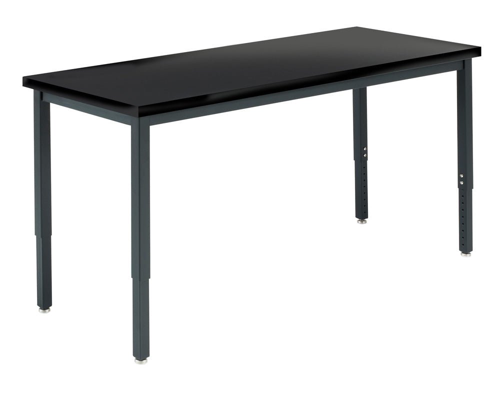 Diversified Woodcrafts Adj. Height Metal Frame Science Table - 60" W x 30" D - SchoolOutlet