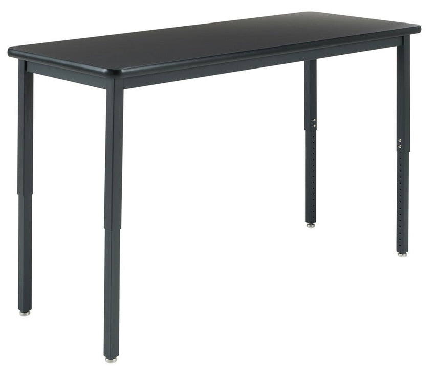 Diversified Woodcrafts Adj. Height Metal Frame Science Table - 60" W x 42" D - SchoolOutlet