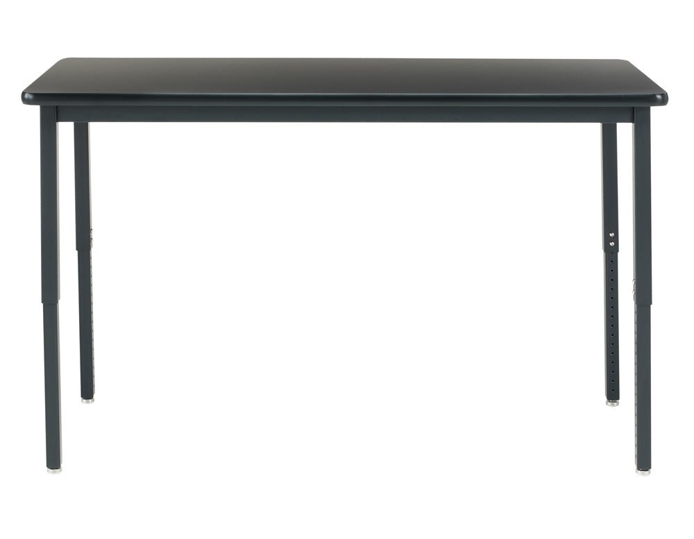 Diversified Woodcrafts Adj. Height Metal Frame Science Table - 60" W x 42" D - SchoolOutlet