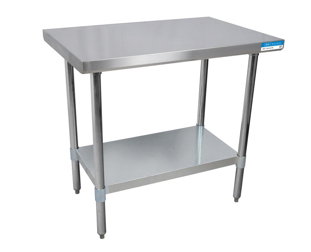 Diversified Woodcrafts Culinary Stainless Steel Table - 36"W X 30"D (Diversified Woodcrafts DIV-XS-3630) - SchoolOutlet