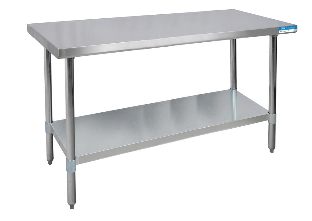 Diversified Woodcrafts Culinary Stainless Steel Table - 72"W X 30"D (Diversified Woodcrafts DIV-XS-7230) - SchoolOutlet