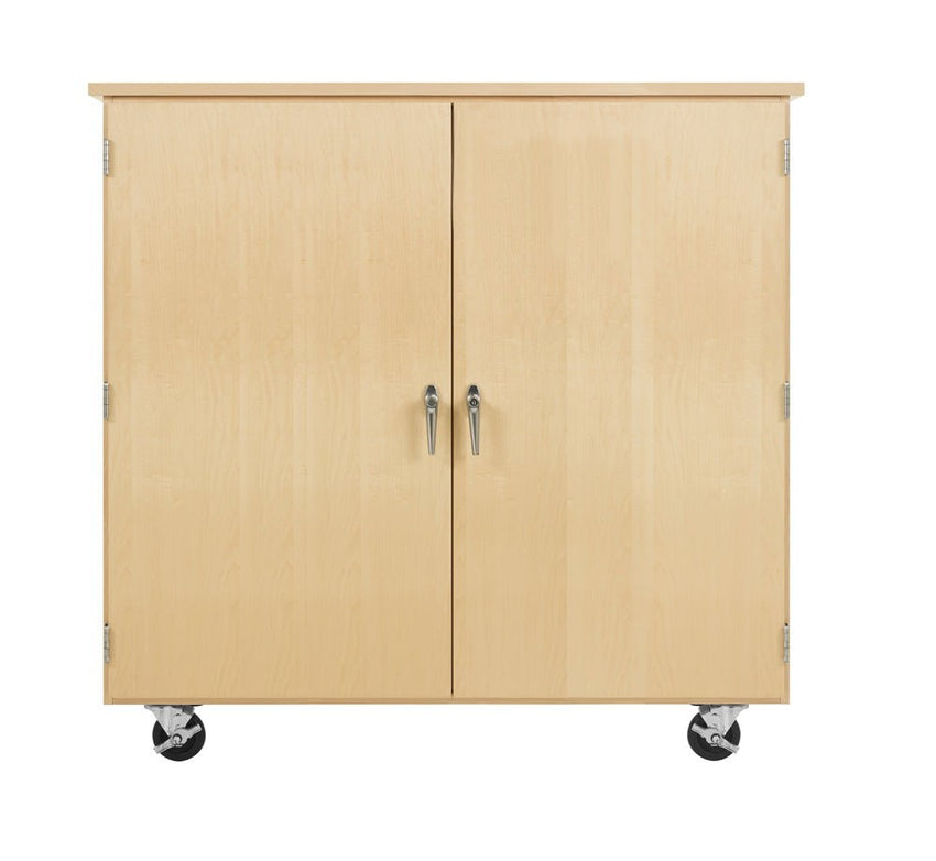 Diversified Woodcrafts Robotics Tote Storage Cabinet - 50"W x 24"D (Diversified Woodcrafts DIV-XT-5024M) - SchoolOutlet