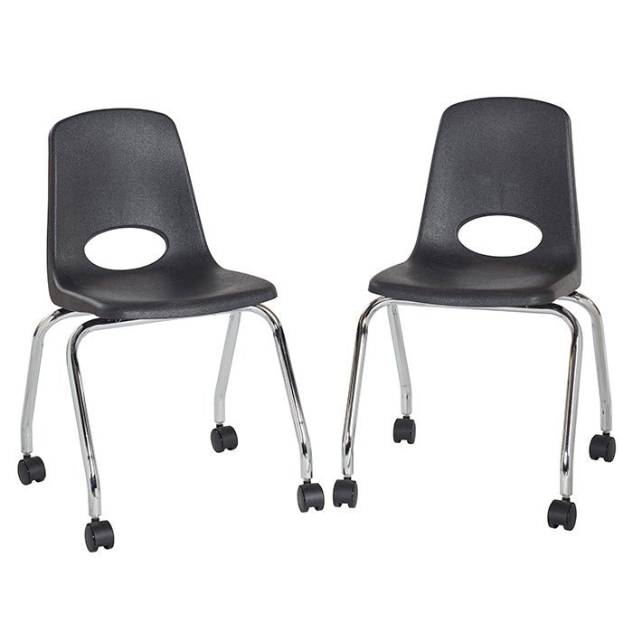 FDP Mobile Chair with Casters - 18" Seat Height (FDP-10372) - SchoolOutlet